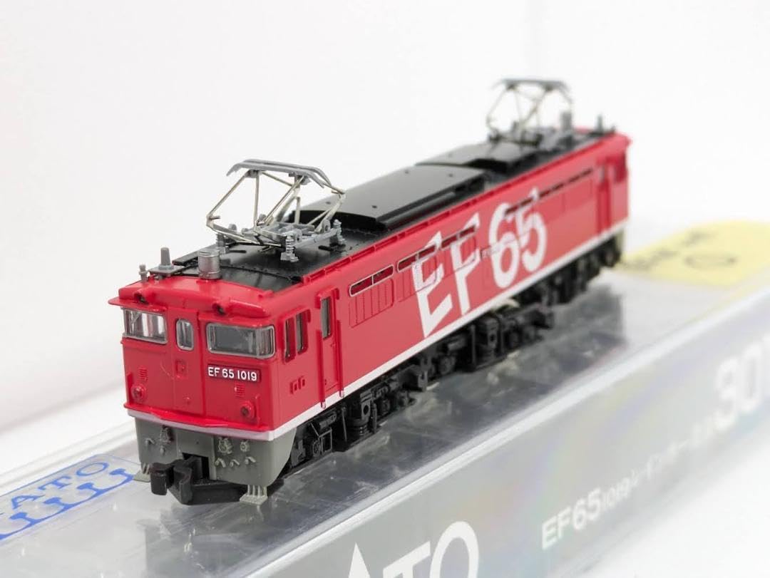 KATO 3019-2 EF65 レインボー塗装 Amazon.co.jp: KATO EF65 1019 レインボー塗装 3019-2 接点磨き済み ①